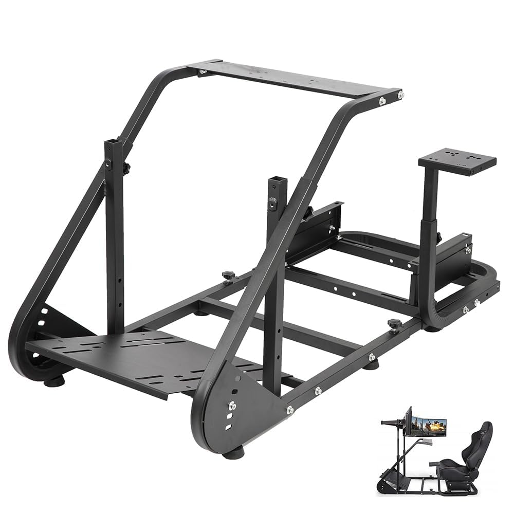 Supllueer Racing Wheel Stand fit Logitech G923 G29 G920 Simulator Cockpit Stand