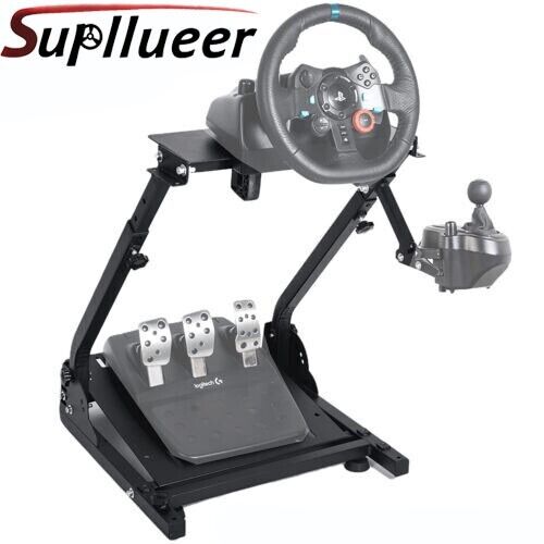 Supllueer Racing Steering Wheel Stand Fits for Logitech G920 G29 G923