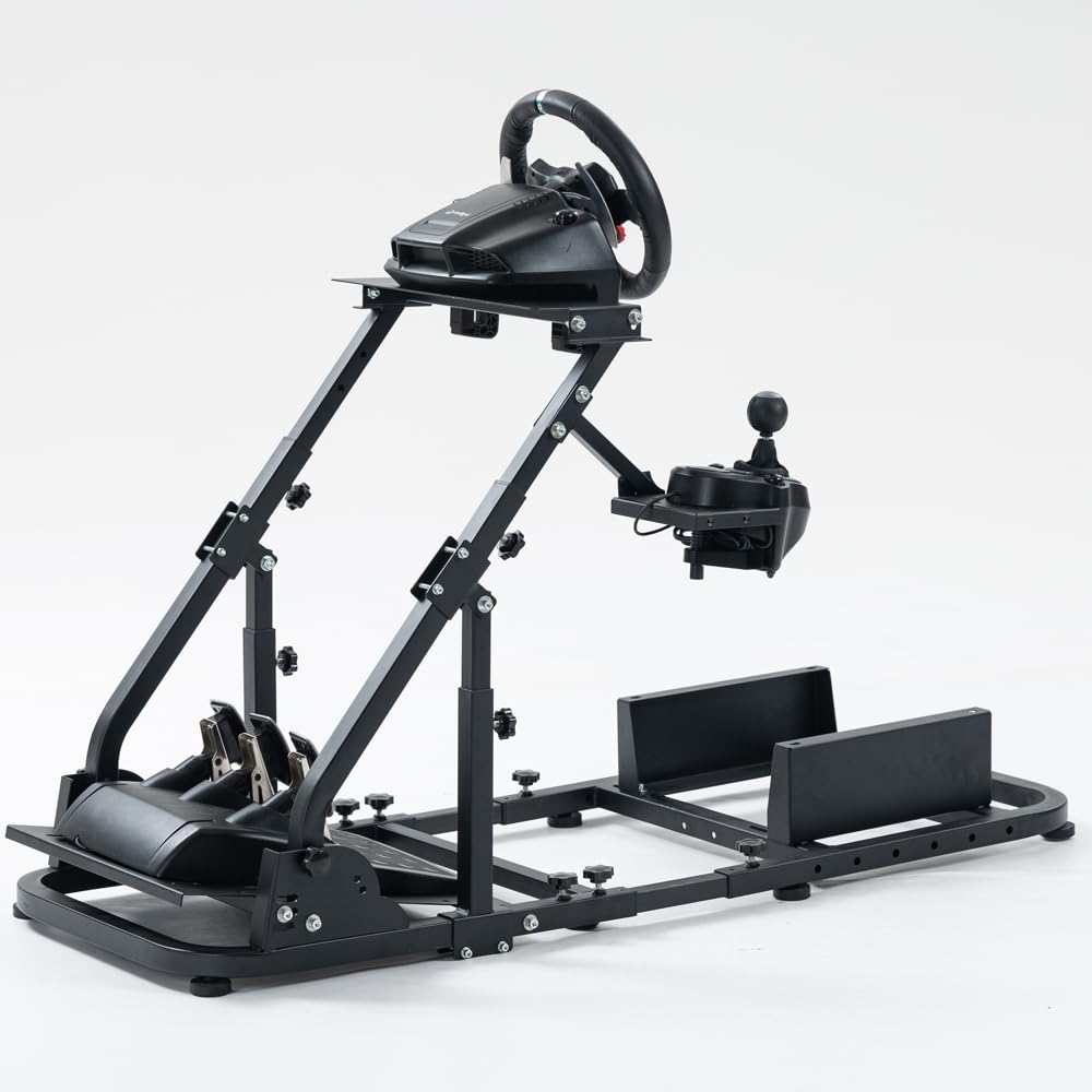 Supllueer G29 Racing Simulator Cockpit Stand Fits Logitech G920 Thrustmaster