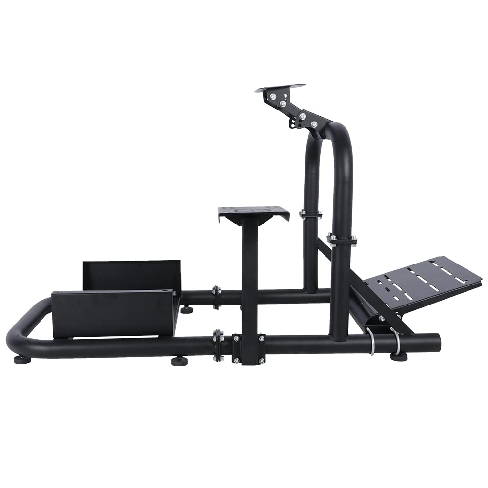 Supllueer Racing Simulator Cockpit Stand fit Logitech G920 G29 Thrustmaster T300