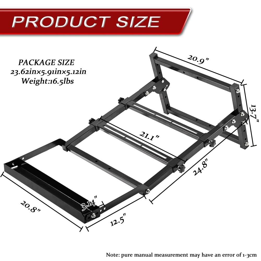 Supllueer Flight&Racing Pedal Stand fit for Logitech G29 G920 G923 Thrustmaster