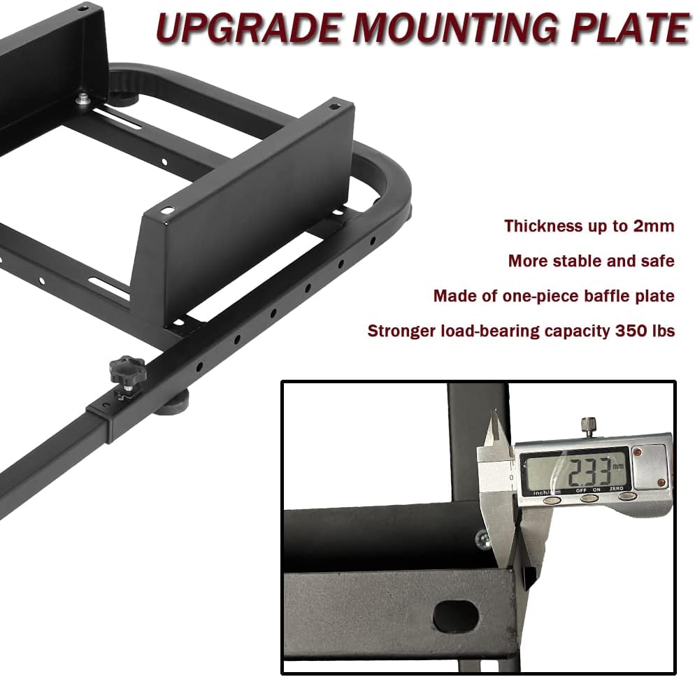 Supllueer Rear Seat Stand Seat Add-On Stand for Steering Wheel Stand to Expand