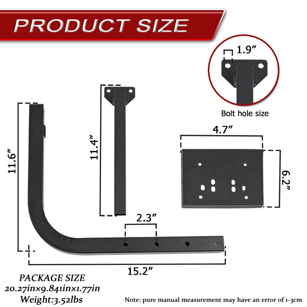 Supllueer Racing Simulator Cockpit Stand Gear Lever Accessories,for Our Racing Game Simulator Stand fit Logitech G25 G27 G29 G920 G923 Thrustmaster Fanatec, NO Handbrake Shifter
