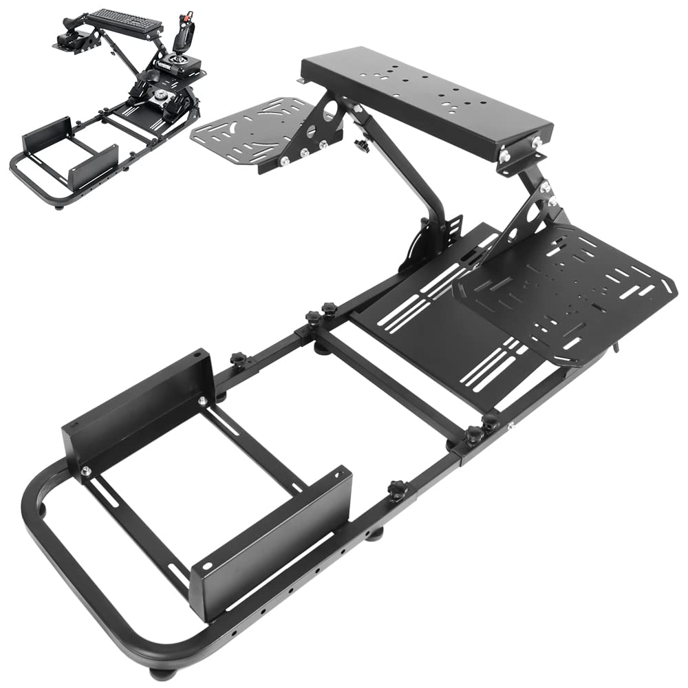 Supllueer Flight and Racing Simulator Stand fit Logitech G29 G920 X52 X56 Saitek