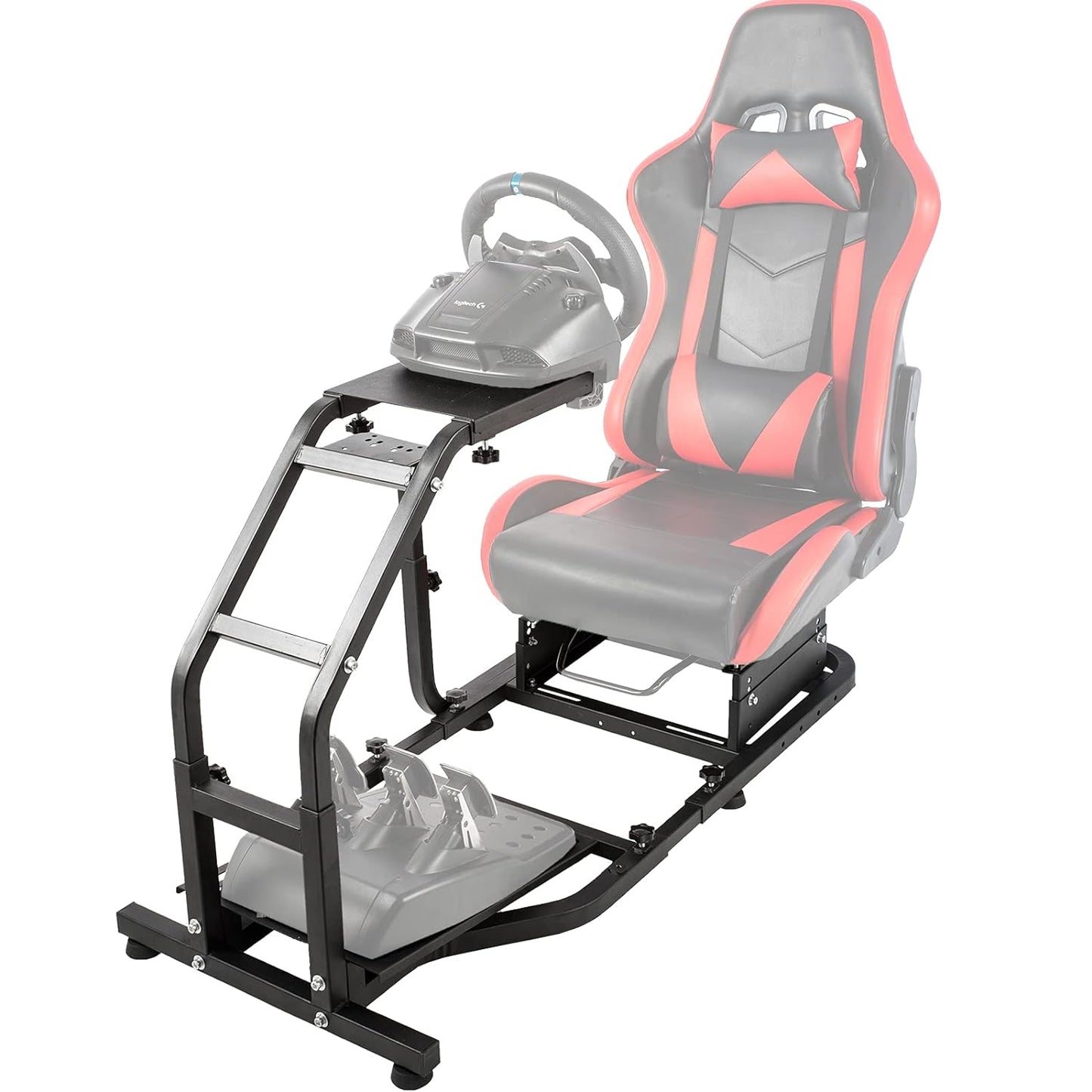 Supllueer Adjustable Racing Simulator Cockpit Fit Logitech G920 G29 G923