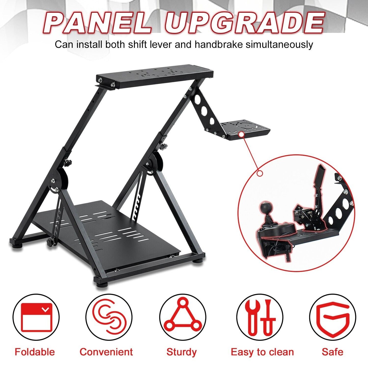 Supllueer Racing Wheel stand Foldable "X" FRAME