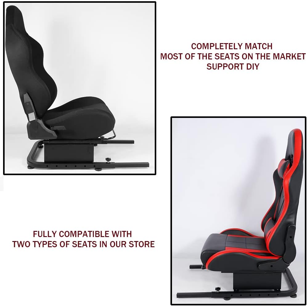 Supllueer Rear Seat Stand Seat Add-On Stand for Steering Wheel Stand to Expand