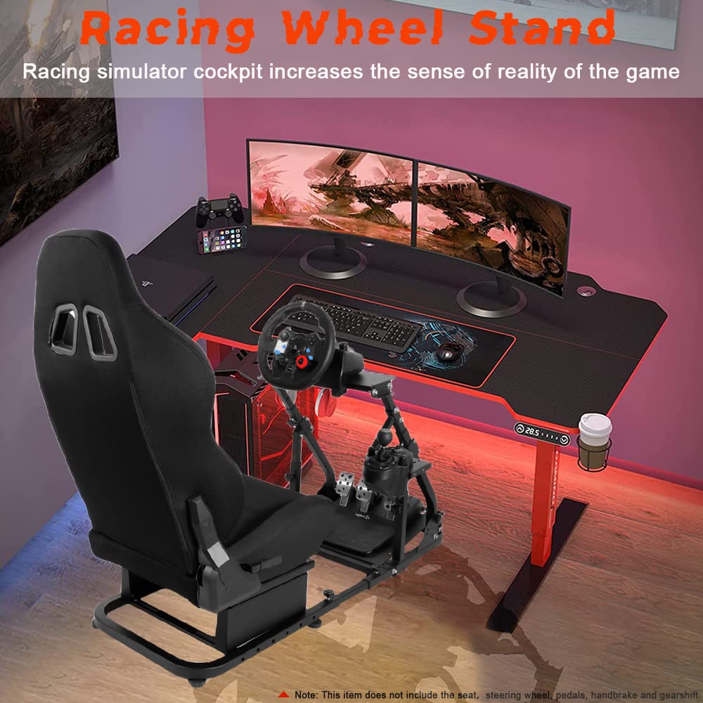 Racing Simulator Cockpit Wheel Stand For Logitech G920 G29 Thrustmaster Fanatec