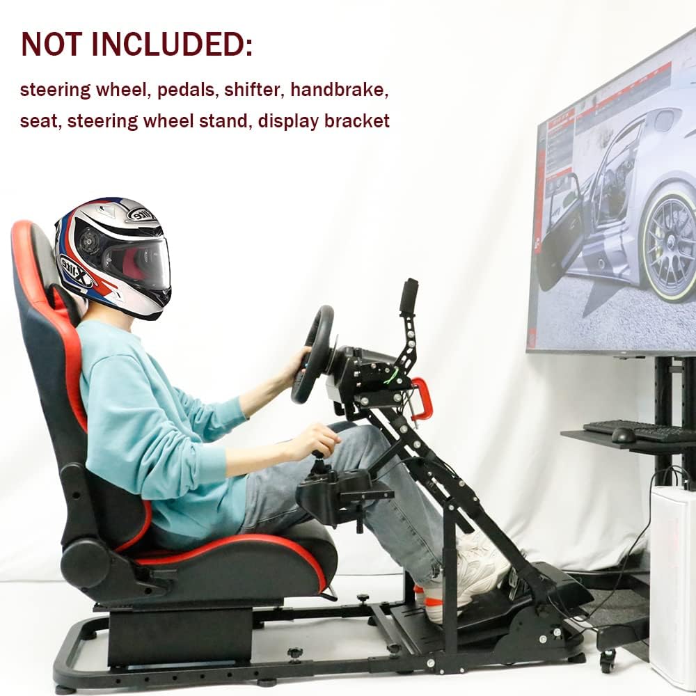 Supllueer Rear Seat Stand Seat Add-On Stand for Steering Wheel Stand to Expand