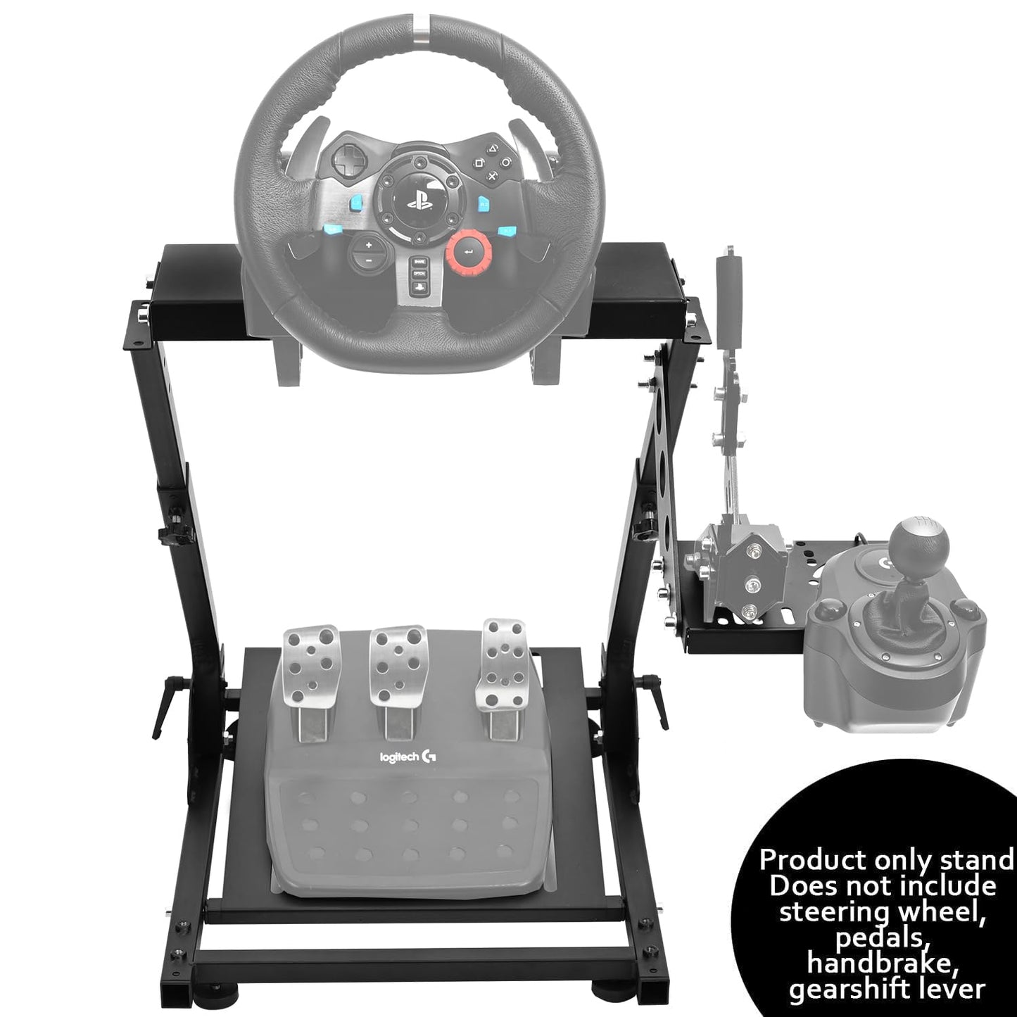 Supllueer Racing Simulator Stand fit Logitech G920 G923 G29 Racing Wheel Stand