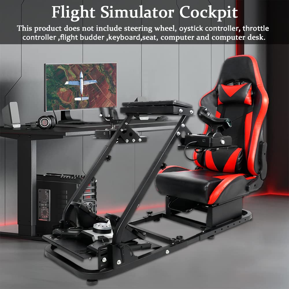 Supllueer Flight and Racing Simulator Stand fit Logitech G29 G920 X52 X56 Saitek