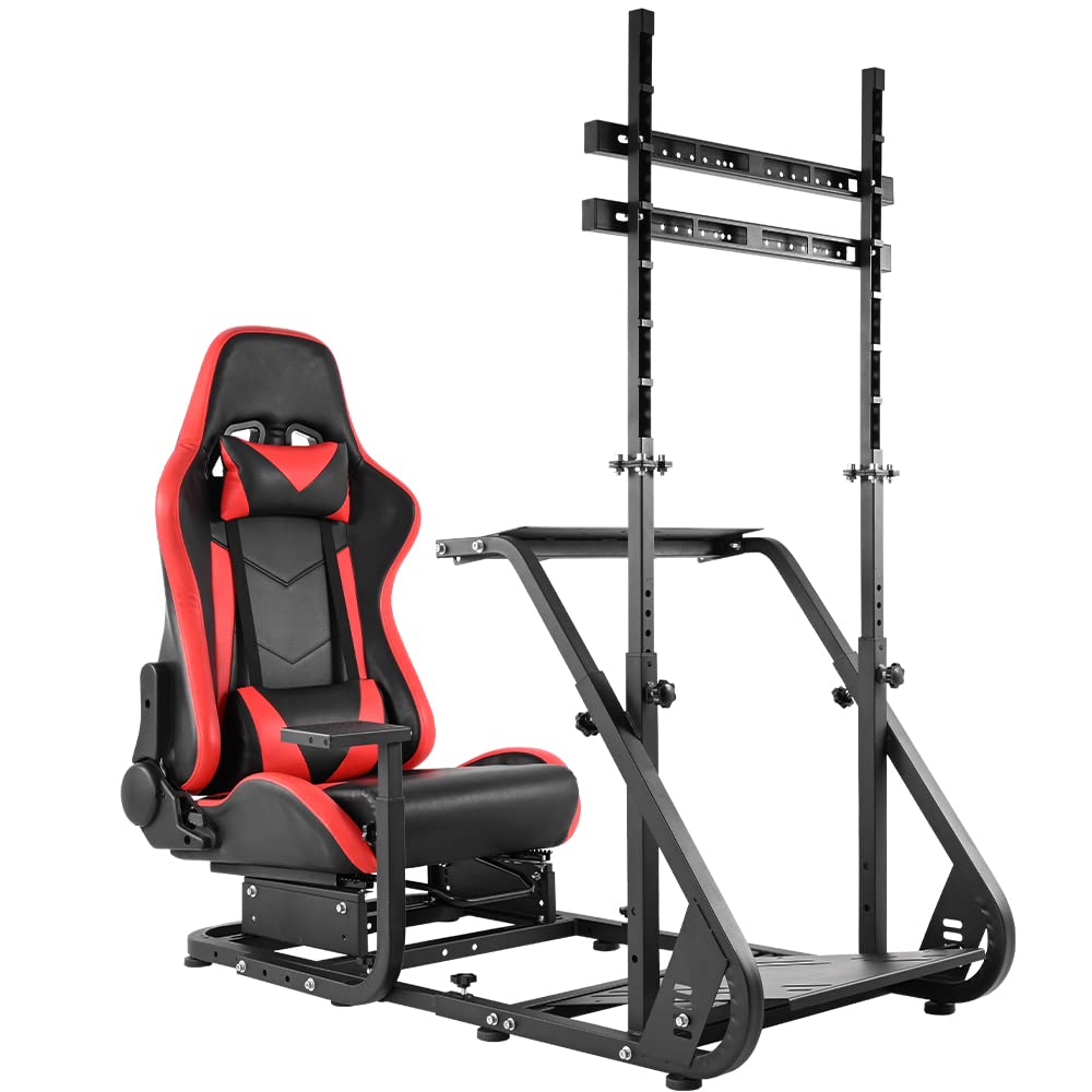 Supllueer Racing Simulator Cockpit Stand or Seat Fit Logitech G923 G29 G920