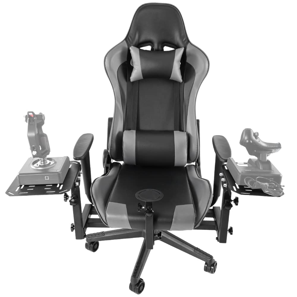 Supllueer Flight Joystick Hotas Chair Mount fit Thrustmaster A10C X56 X52