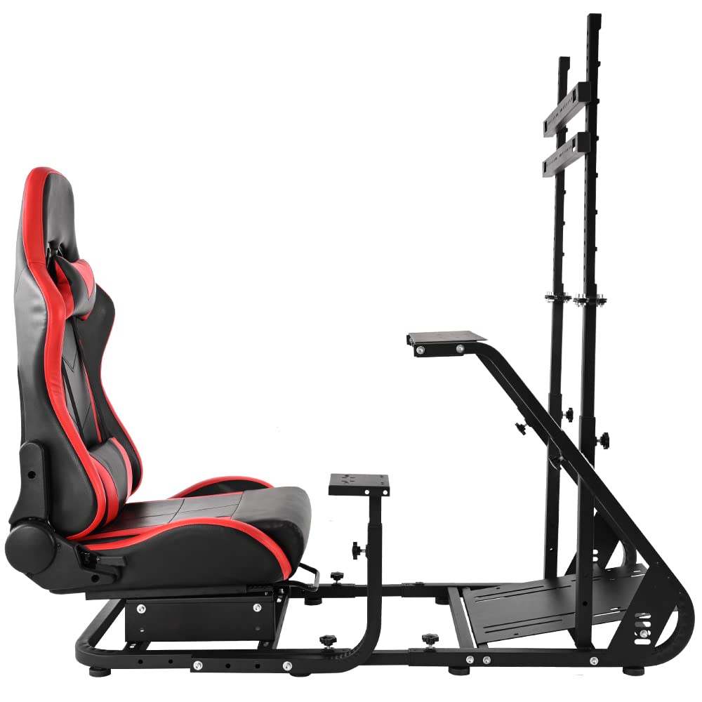 Supllueer Racing Simulator Cockpit Stand or Seat Fit Logitech G923 G29 G920