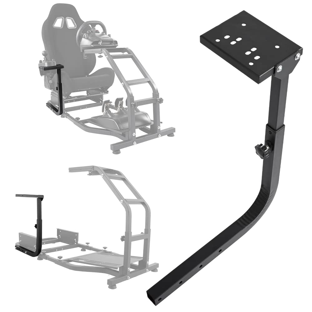 Supllueer Racing Simulator Cockpit Stand Gear Lever Accessories,for Our Racing Game Simulator Stand fit Logitech G25 G27 G29 G920 G923 Thrustmaster Fanatec, NO Handbrake Shifter