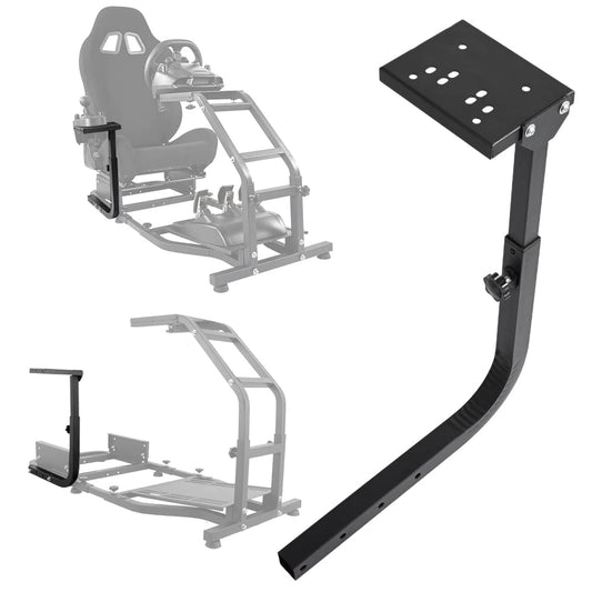 Supllueer Racing Simulator Cockpit Stand Gear Lever Accessories,for Our Racing Game Simulator Stand fit Logitech G25 G27 G29 G920 G923 Thrustmaster Fanatec, NO Handbrake Shifter