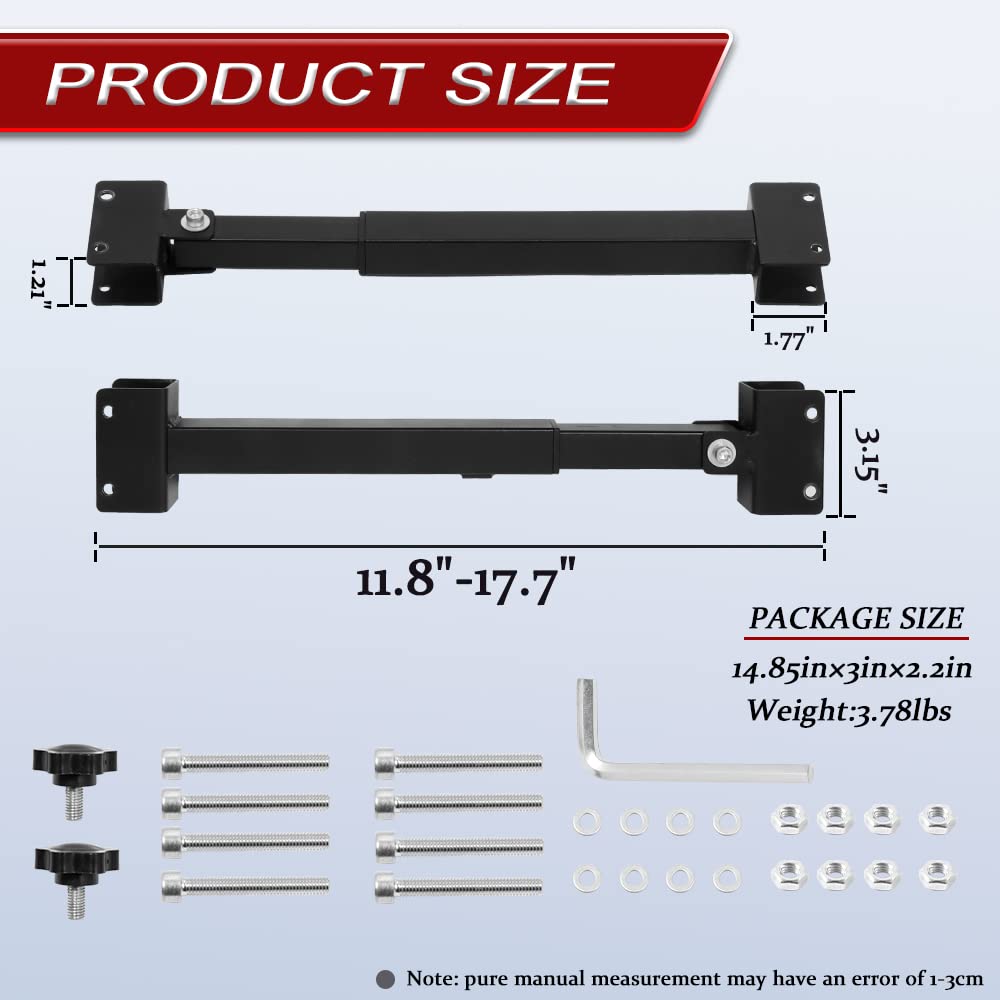Supllueer Racing Simulation Game Stand Support Arm Reinforcement Accessory, Exactly Matches Some of Our Store's Racing Game Brackets, Including Mounting Bolts, no Stand
