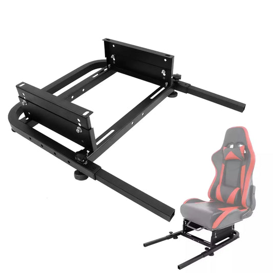 Supllueer Rear Seat Frame Fits Most Racing Seats Wheel Stand Suitable for DIY
