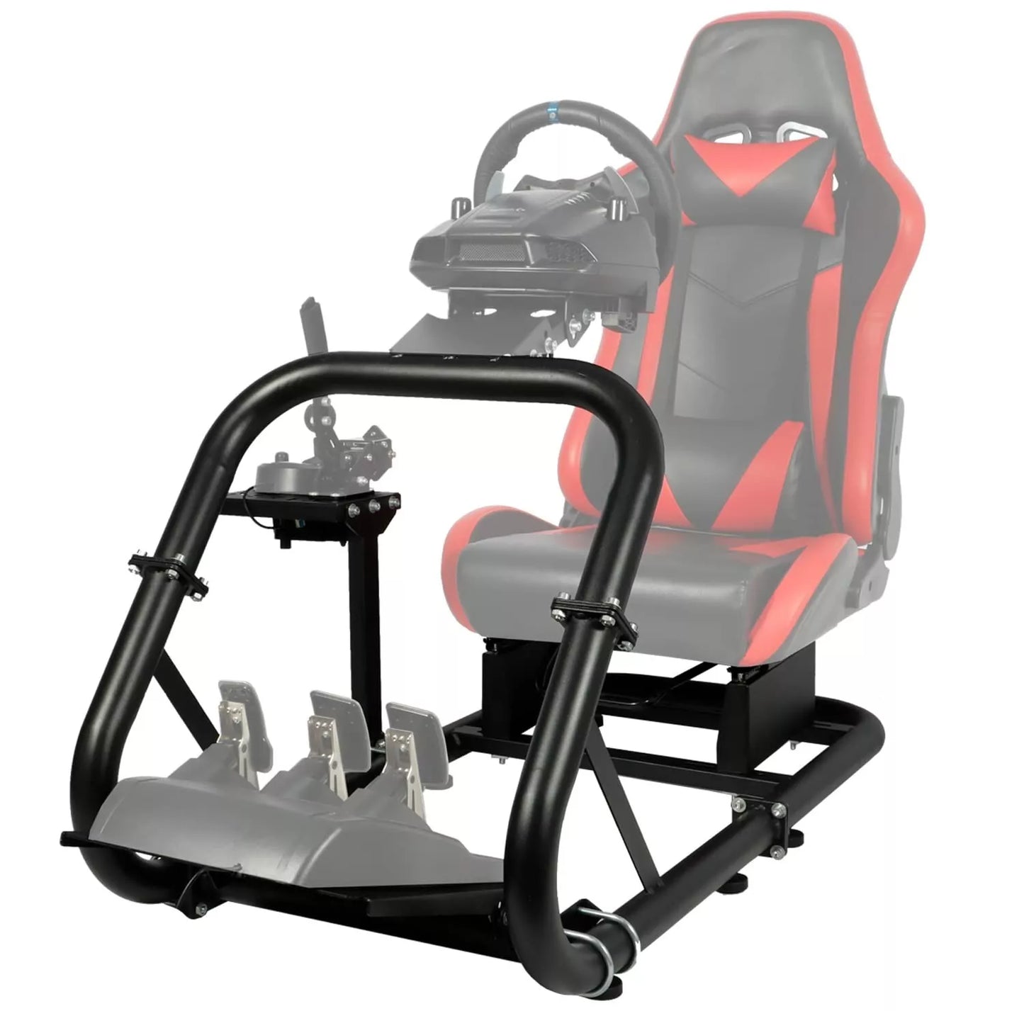 Supllueer Racing Wheel Stand Simulator Cockpit Stand Fit for Logitech G920 G29